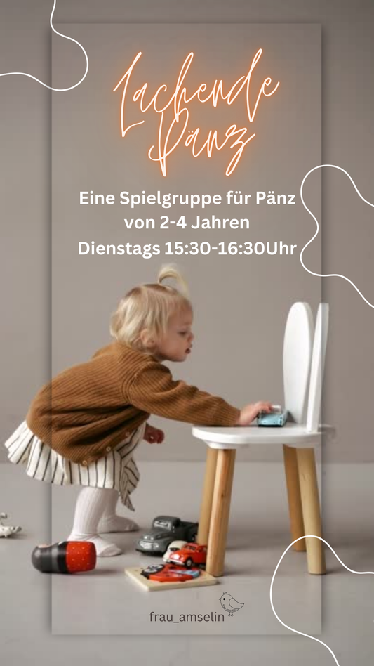 Lachende Pänz - Eine Spielgruppe für Pänz von 2-3 Jahren // Dienstags 15:30-16:30Uhr